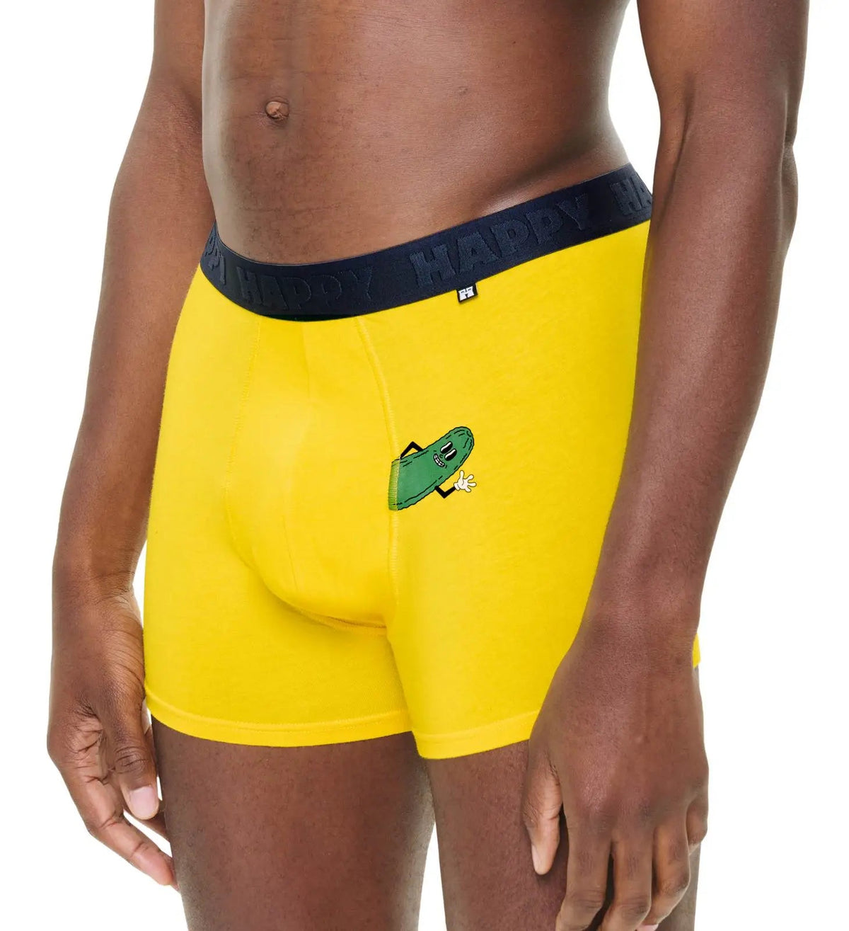 Happy SocksTrunkGherkin Boxer Trunk, YellowBoxers & Briefs