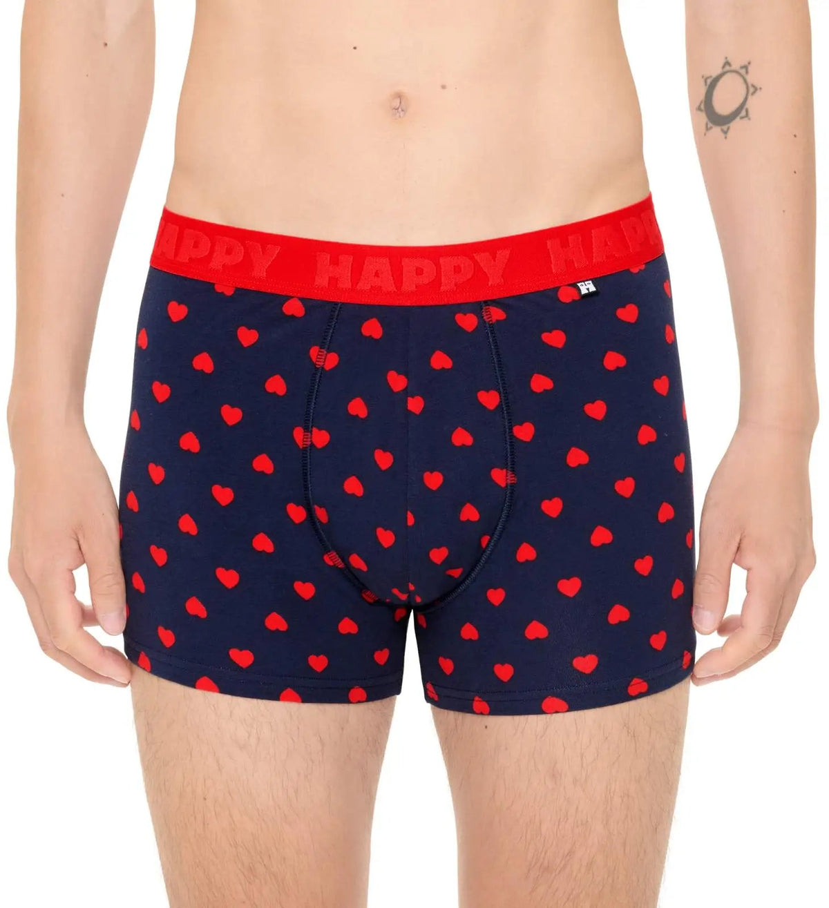 Happy SocksTrunkHearts Boxer Trunk, NavyBoxers & Briefs