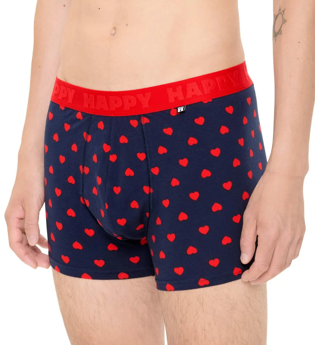 Happy SocksTrunkHearts Boxer Trunk, NavyBoxers & Briefs