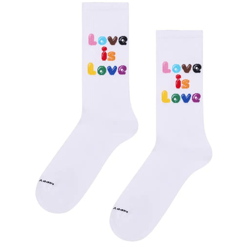 Happy SocksSocks SingleLove is Love Sneaker SockBoxers & Briefs