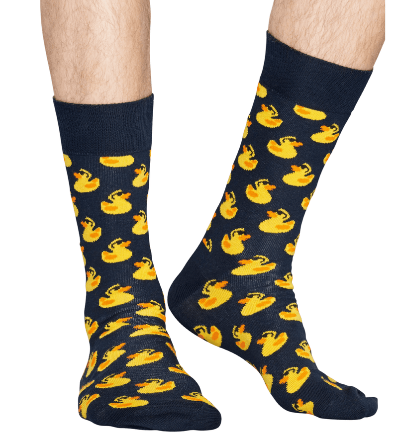 Happy SocksSocks SingleRubber Duck Socks, NavyBoxers & Briefs