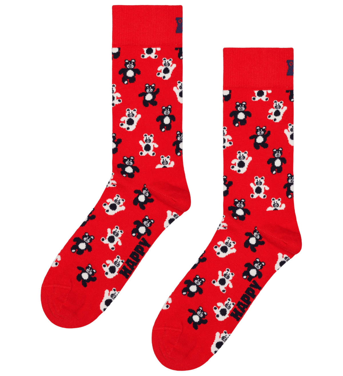 Happy SocksSocks SingleTeddy Bear Socks, RedBoxers & Briefs