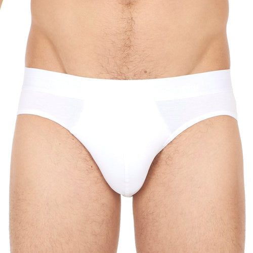 Classic Cotton Modal Mini Brief, White