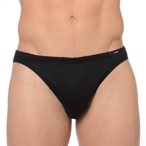 Premium Cotton Comfort Micro Brief, Black