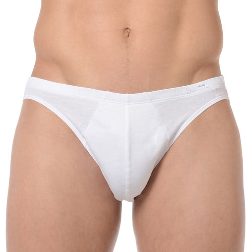 Premium Cotton Comfort Micro Brief, White