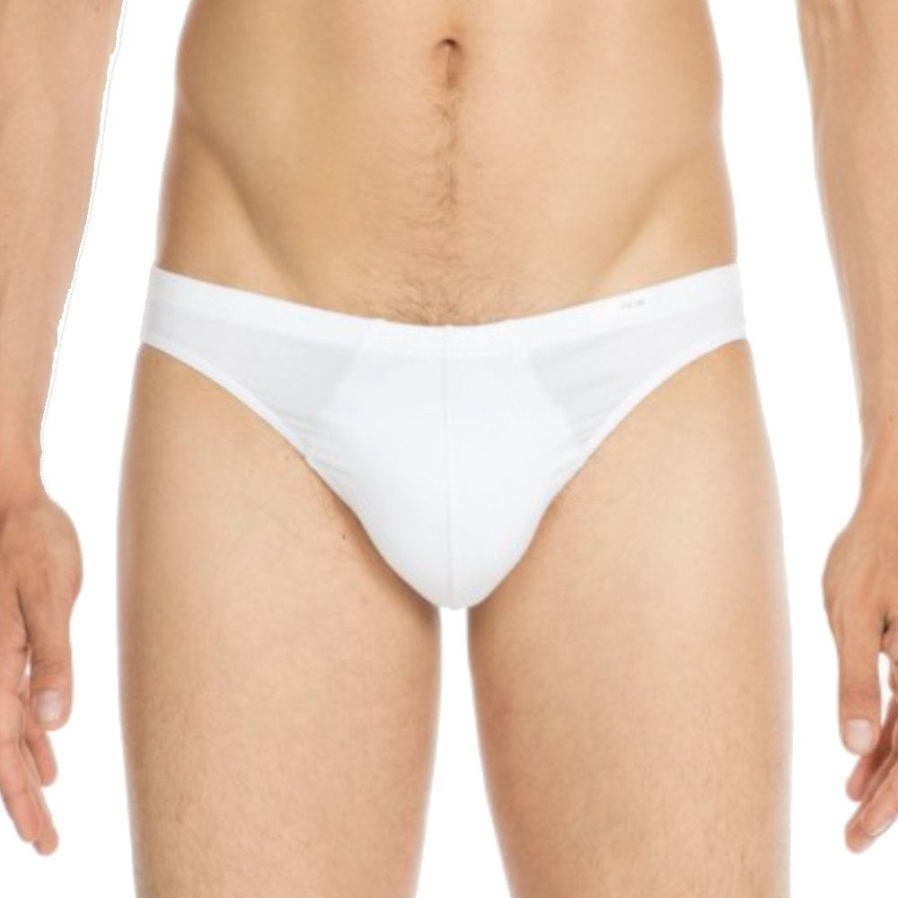 Premium Cotton Modal Comfort Micro Brief, White