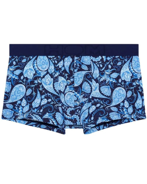 HOMTrunkBuchanan Paisley Print Boxer Trunk, Navy/BlueBoxers & Briefs