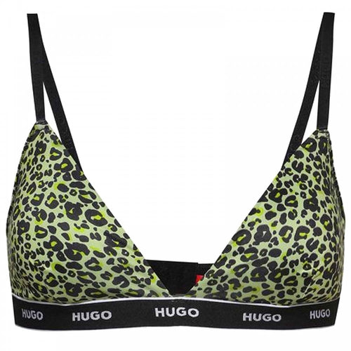 Gepolsterter Triangel-BH „Leo“, Animalprint