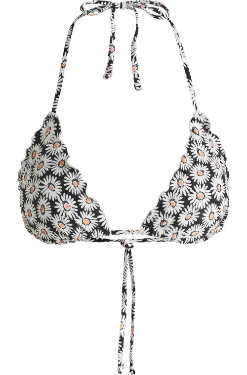 HUGOSwim TopDitsy Daisies Ruffle Bikini Top, WhiteBoxers - and - Briefs.net