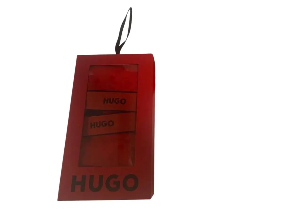 HUGOUnderwear SetHearts Lace Bralette & Thong Gift Set, RedBoxers & Briefs