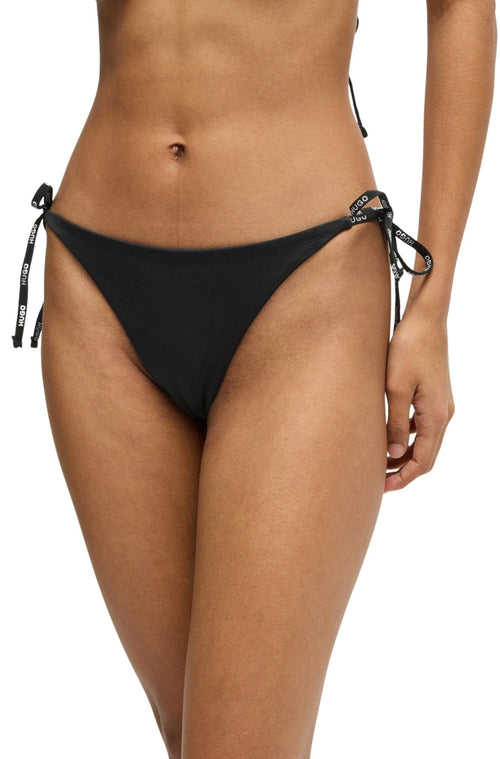 HUGOSwim BriefLogo Tie Pure Bikini Bottoms, BlackBoxers - and - Briefs.net