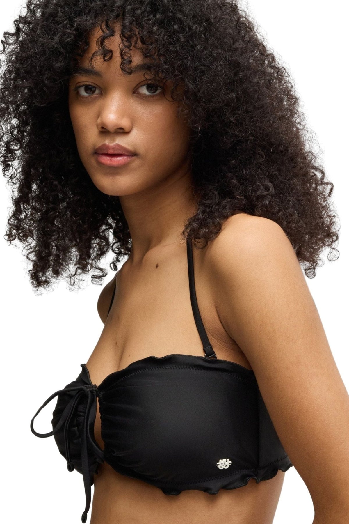 HUGOSwim TopRuffle Bikini Top, BlackBoxers & Briefs