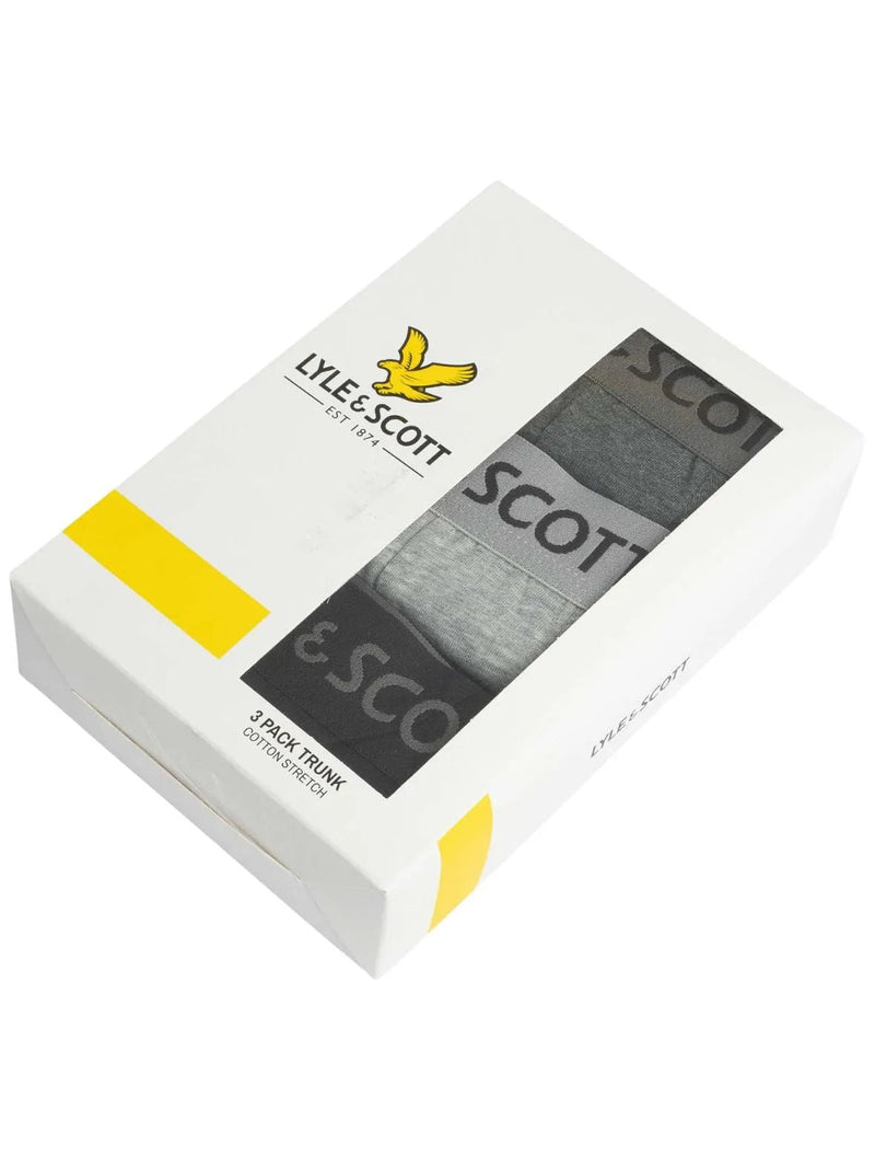Lyle & ScottBoxer Briefs 3 - pack3 - Pack Barclay Boxer Briefs, Grey CombinationBoxers & Briefs