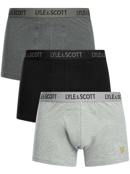 Lyle & ScottBoxer Briefs 3 - pack3 - Pack Barclay Boxer Briefs, Grey CombinationBoxers & Briefs