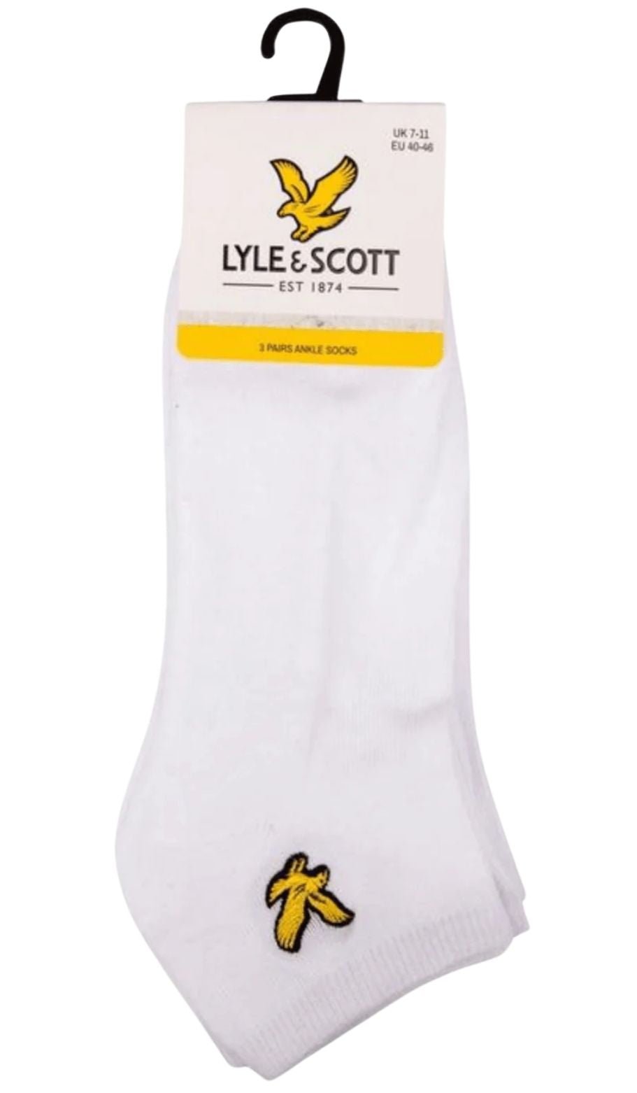 Lyle & ScottSocks 3 - pack3 - Pack Ross Trainer Socks, WhiteBoxers & Briefs