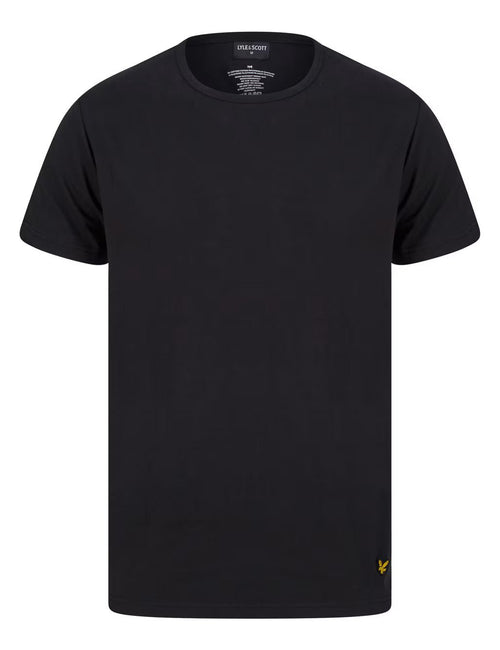 Lyle & ScottPyjama SetCharlie T-Shirt & Shorts Lounge Set, BlackBoxers - and - Briefs.net