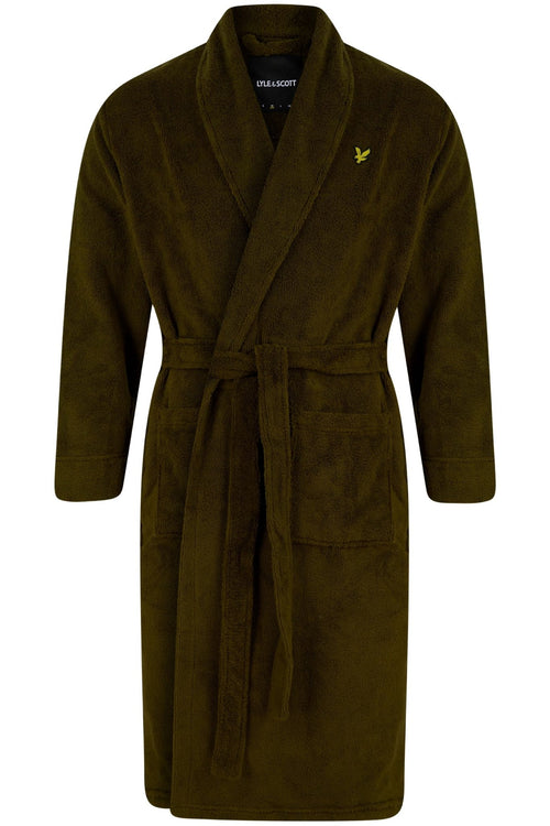 Lyle & ScottGown/BathrobeLucas Towelling Bathrobe, KhakiBoxers - and - Briefs.net