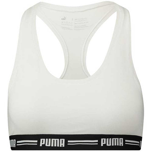 Iconic Bralette aus Baumwoll-Modal-Stretch, Weiß