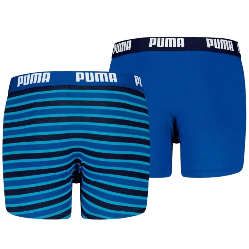 PumaBoxer Briefs 2 - pack2 - Pack Everyday Striped Boys Boxer Briefs, BlueBoxers & Briefs