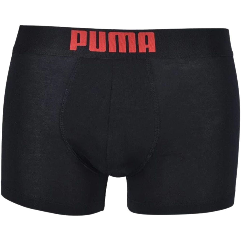 PumaBoxer Briefs 2 - pack2 - Pack Heritage Stripe Boxer Briefs, Red/BlackBoxers - and - Briefs.net