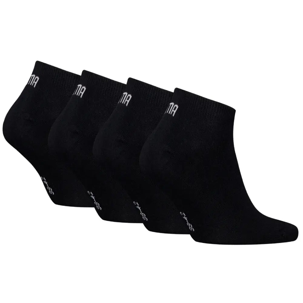 PumaSocks 4 - pack4 - Pack Promo Sports Trainer Socks, BlackBoxers & Briefs