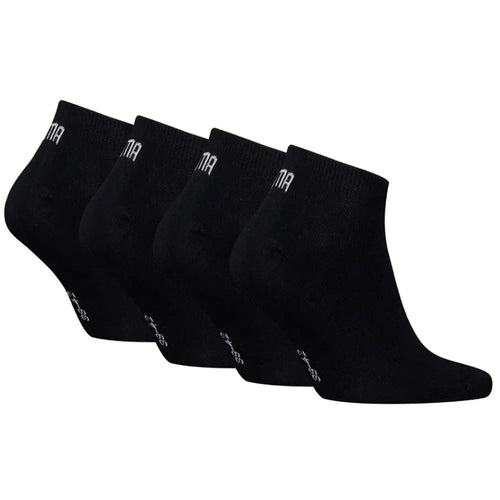PumaSocks 4 - pack4 - Pack Promo Sports Trainer Socks, BlackBoxers & Briefs