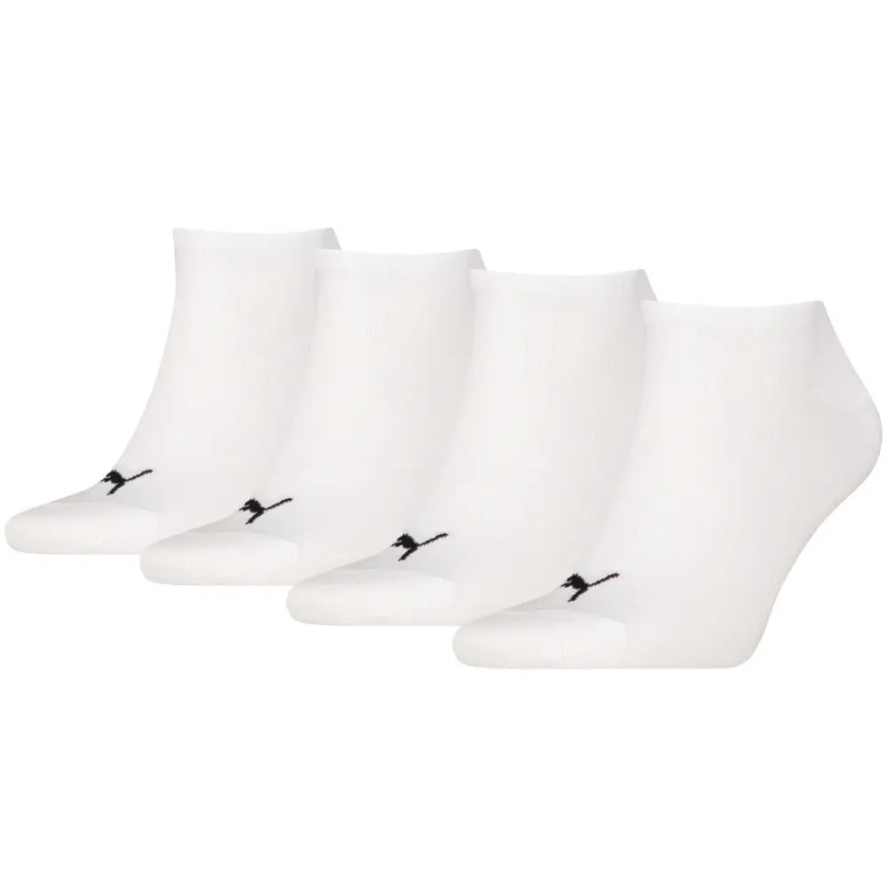 PumaSocks 4 - pack4 - Pack Promo Sports Trainer Socks, WhiteBoxers & Briefs