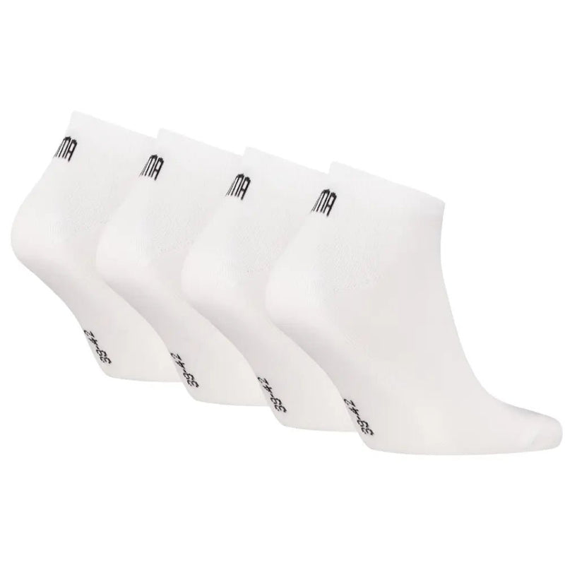 PumaSocks 4 - pack4 - Pack Promo Sports Trainer Socks, WhiteBoxers & Briefs