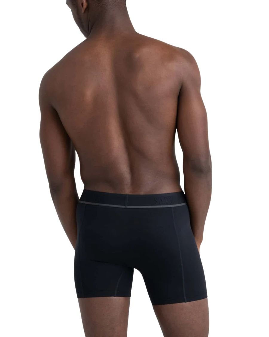 SAXXBoxer BriefKinetic Light Compression Mesh Boxer Brief 5", BlackBoxers & Briefs