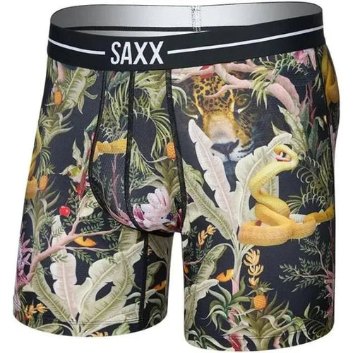 SAXXBoxer BriefVolt Breathable Mesh Boxer Brief 5", Jungle JuiceBoxers & Briefs