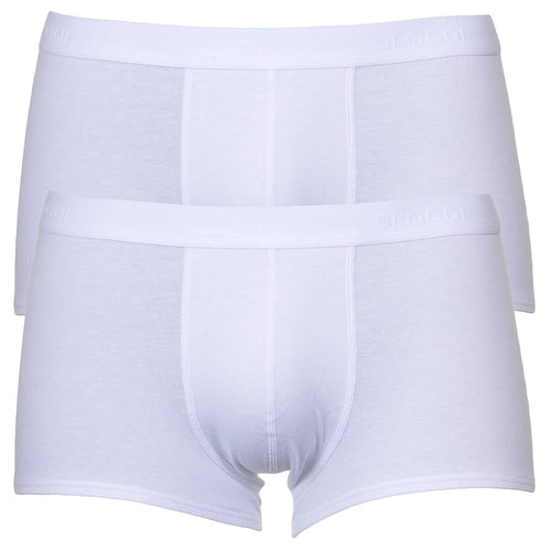 24/7 2-Pack Hipster Boxer Trunks, White
