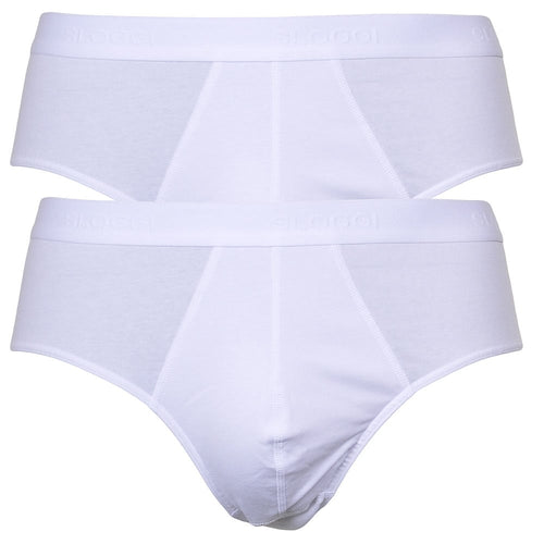 24/7 2-Pack Men's Midi Briefs, White