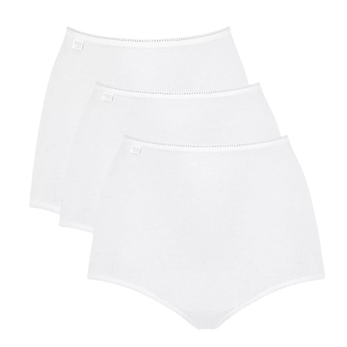24/7 3-Pack Cotton Maxi Briefs, White