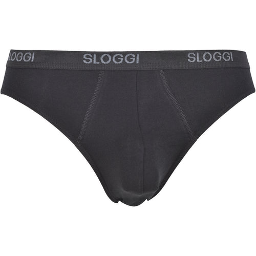 Mini slip basique, noir