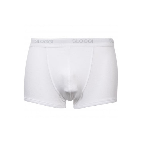 Boxer court basique, blanc