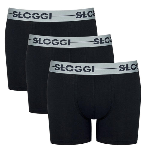 GO 3-Pack Short, Black