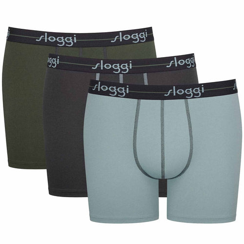 Start 3-Pack Short, Green/Dark Combo