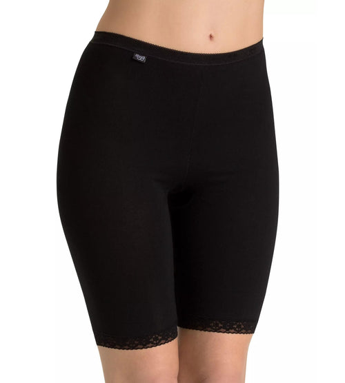 SloggiSkimmie2 - Pack Basic+ Cotton Long Shorts, BlackBoxers - and - Briefs.net