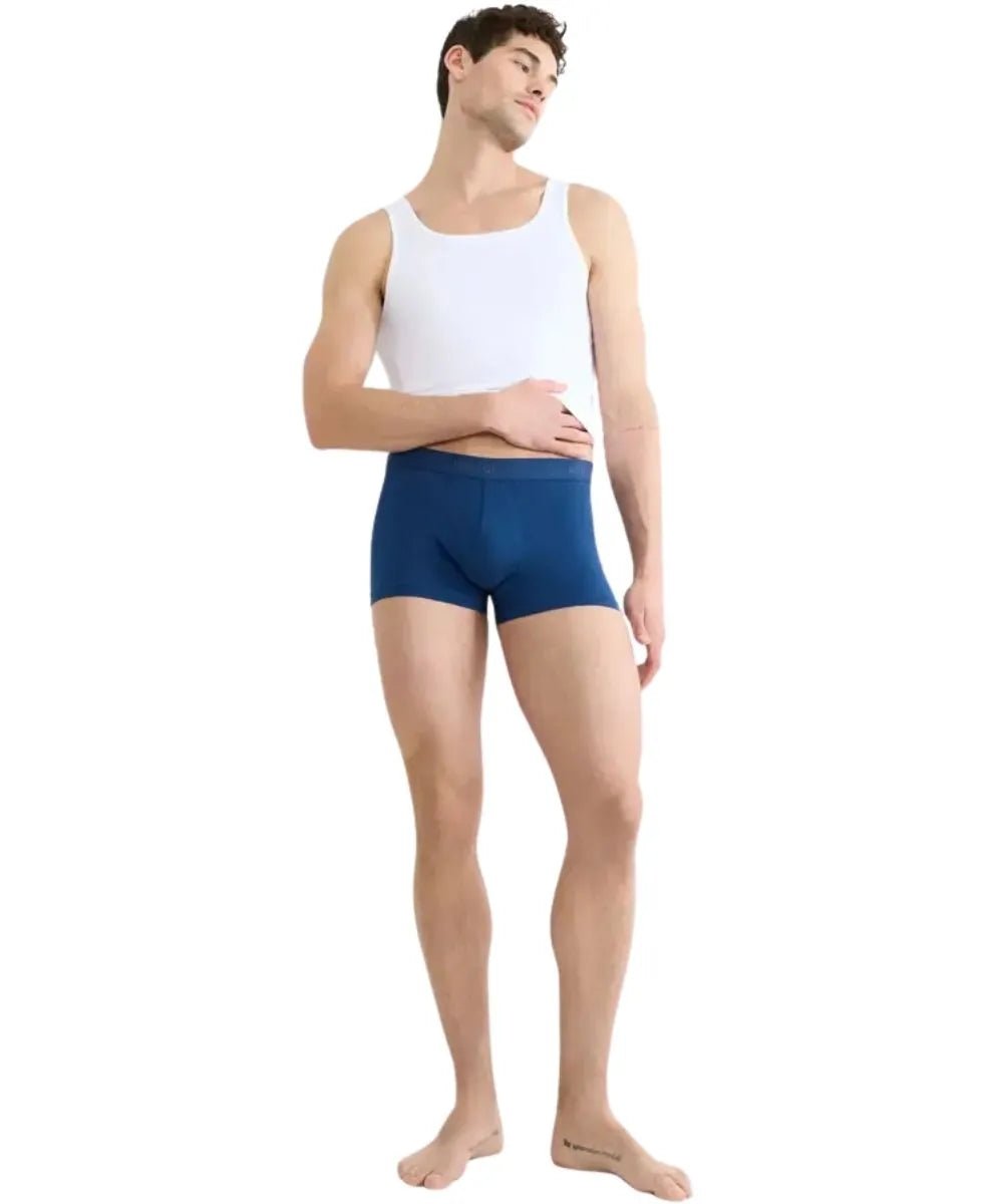 SloggiTrunks 2 - pack2 - Pack SLG Base Boxer Trunks, Blue/CharcoalBoxers & Briefs