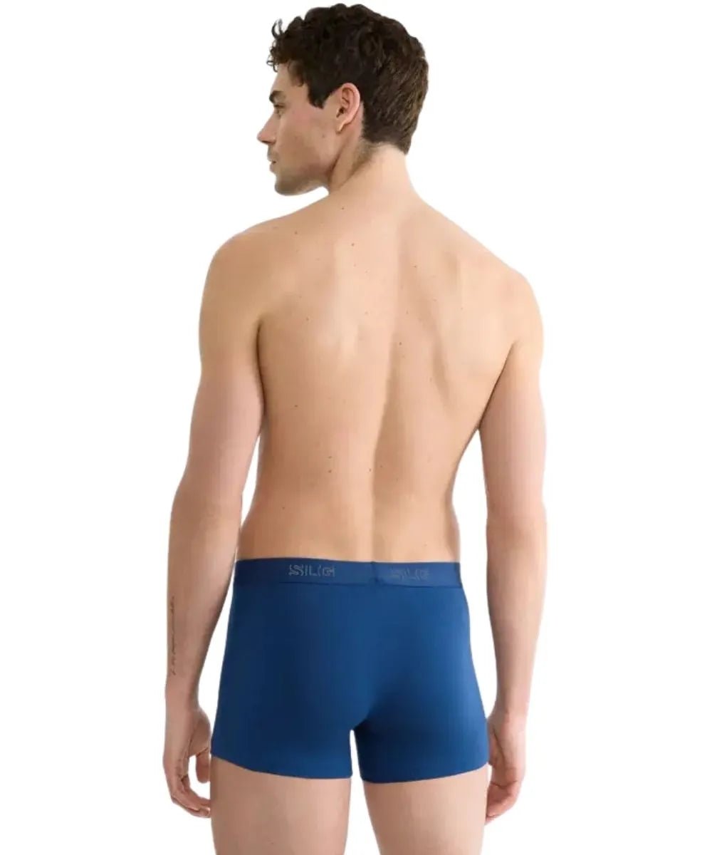 SloggiTrunks 2 - pack2 - Pack SLG Base Boxer Trunks, Blue/CharcoalBoxers & Briefs