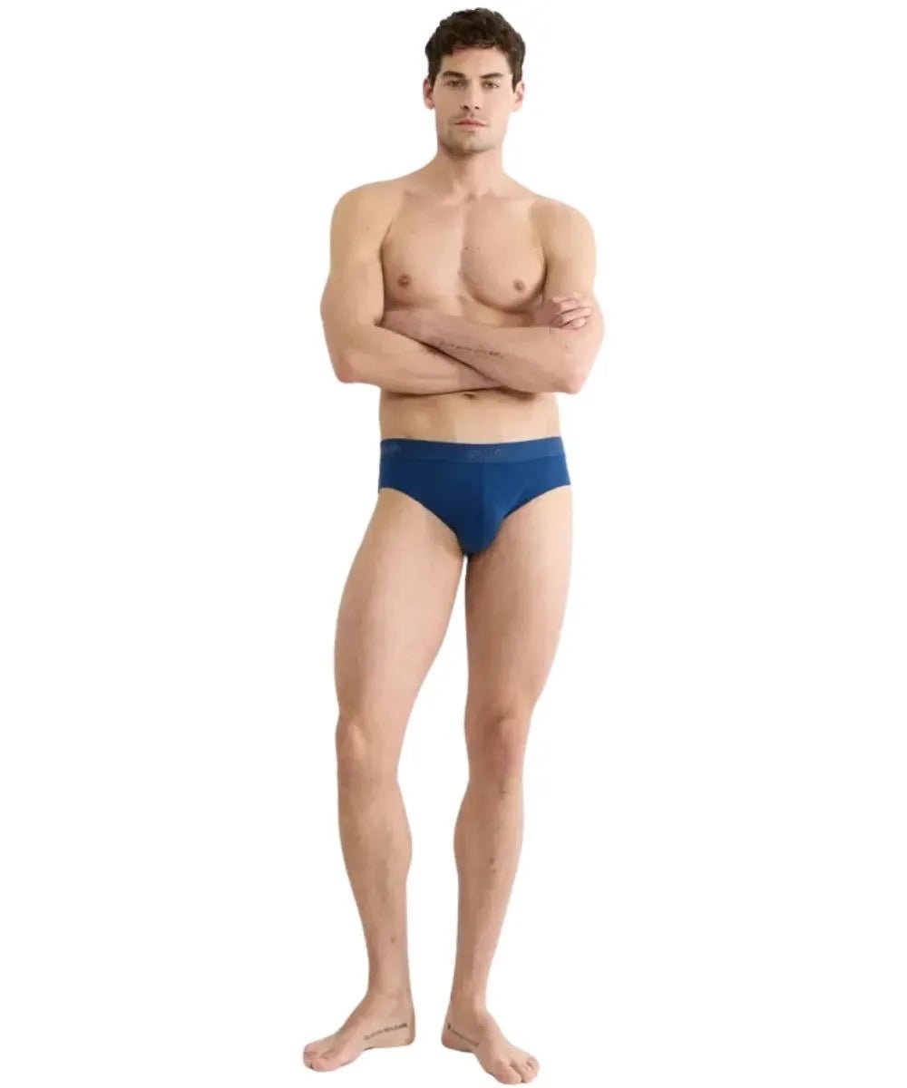 SloggiBriefs 2 - pack2 - Pack SLG Base Briefs, Blue/CharcoalBoxers & Briefs