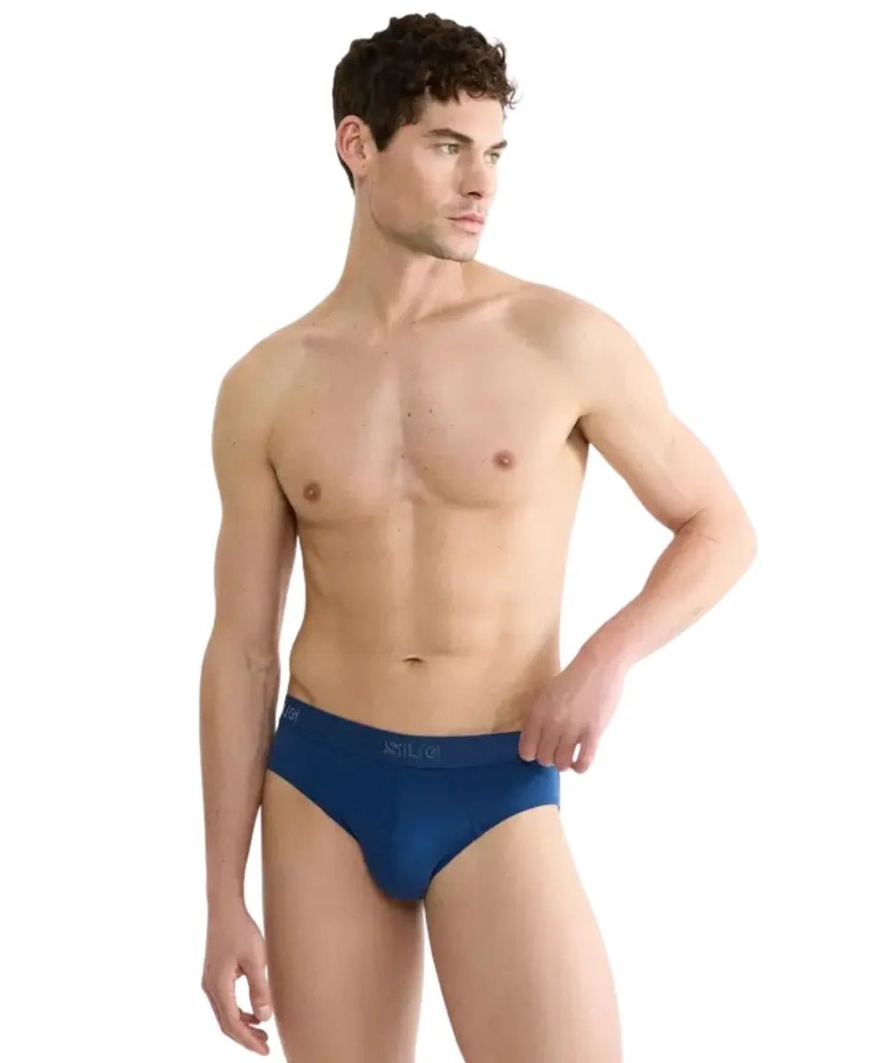 SloggiBriefs 2 - pack2 - Pack SLG Base Briefs, Blue/CharcoalBoxers & Briefs