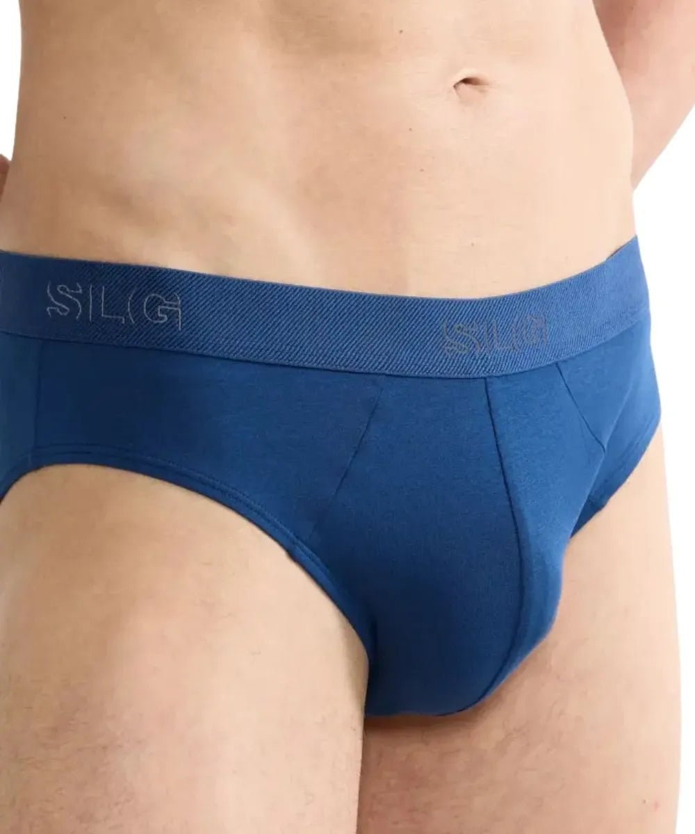 SloggiBriefs 2 - pack2 - Pack SLG Base Briefs, Blue/CharcoalBoxers & Briefs