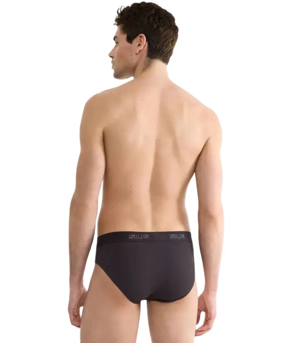 SloggiBriefs 2 - pack2 - Pack SLG Base Briefs, CharcoalBoxers & Briefs