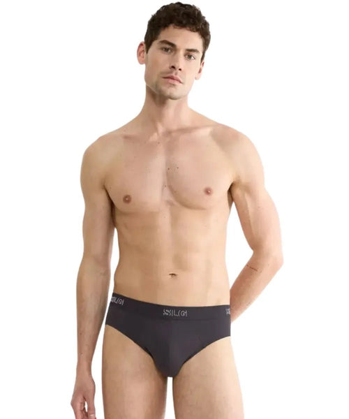 SloggiBriefs 2 - pack2 - Pack SLG Base Briefs, CharcoalBoxers & Briefs
