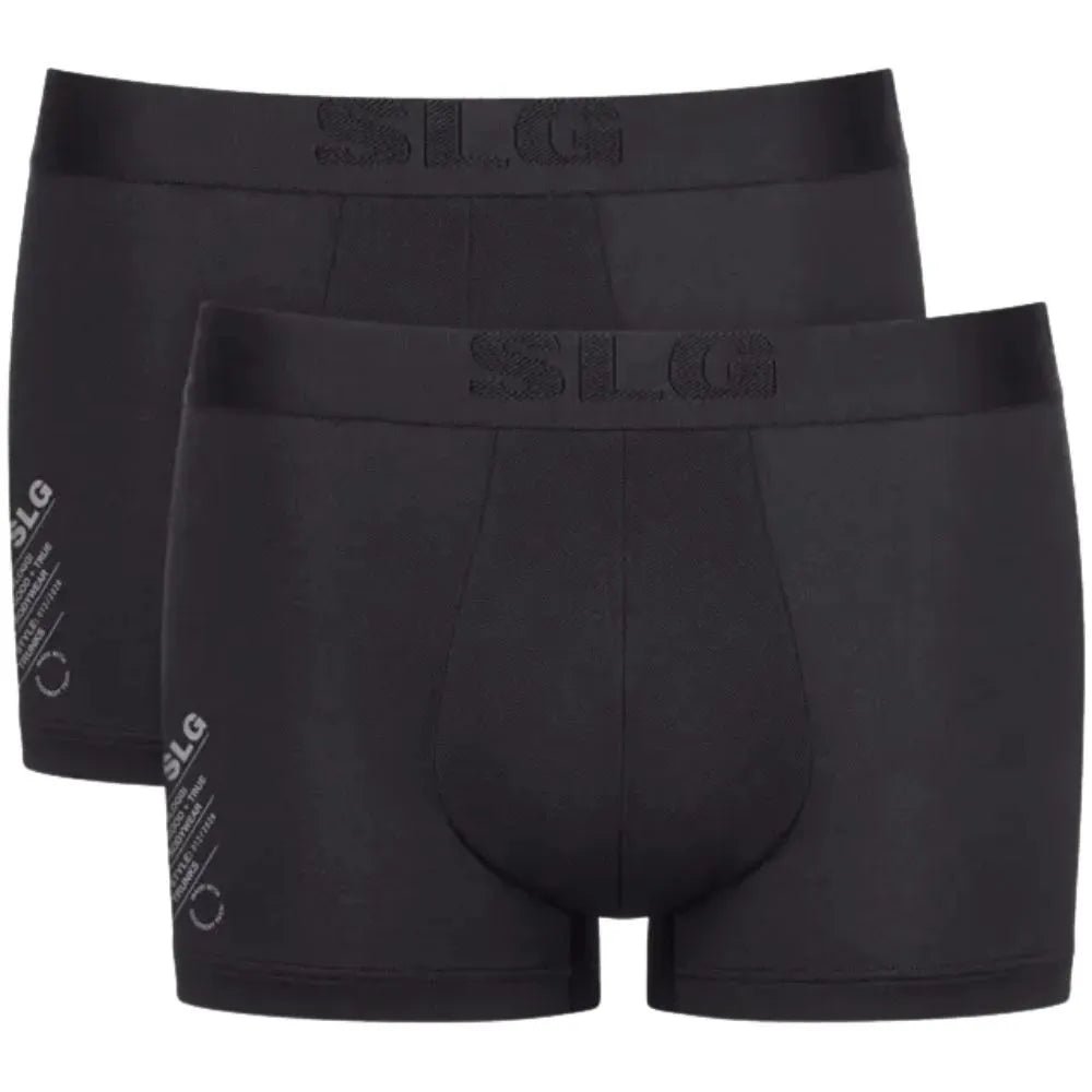 SloggiTrunks 2 - pack2 - Pack SLG Base Modal Soft Boxer Trunks, BlackBoxers & Briefs