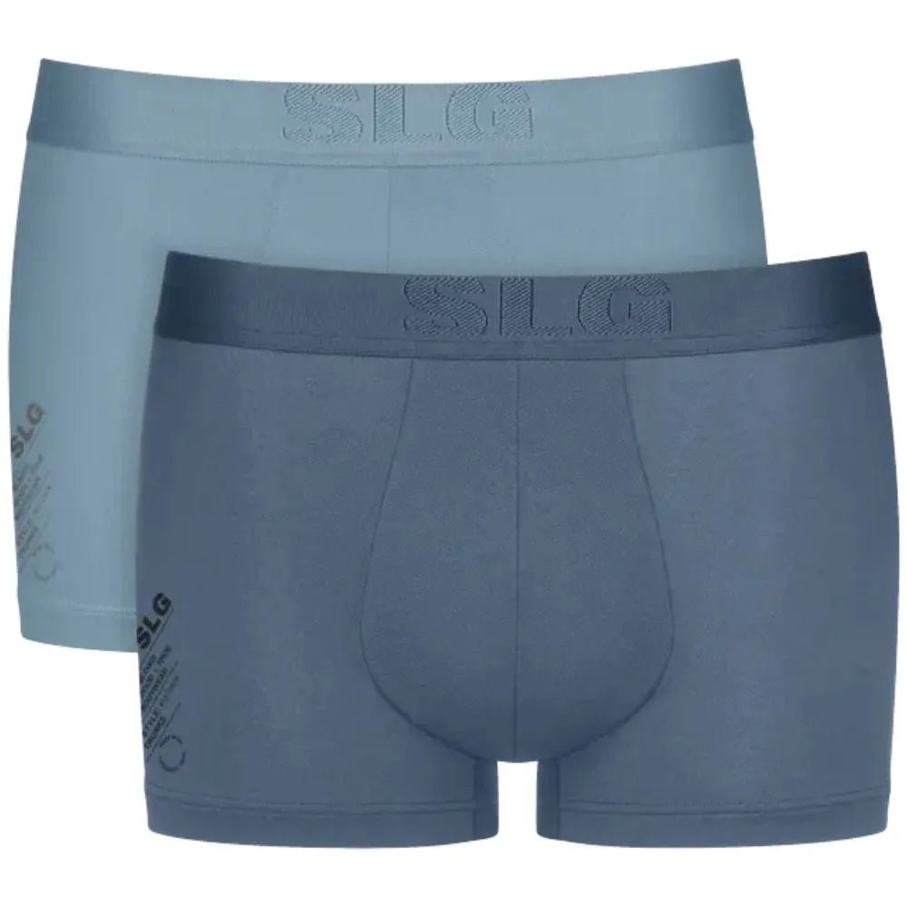 SloggiTrunks 2 - pack2 - Pack SLG Base Modal Soft Boxer Trunks, Blue CombinationBoxers & Briefs