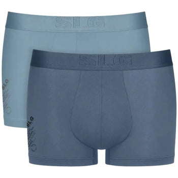 SloggiTrunks 2 - pack2 - Pack SLG Base Modal Soft Boxer Trunks, Blue CombinationBoxers & Briefs