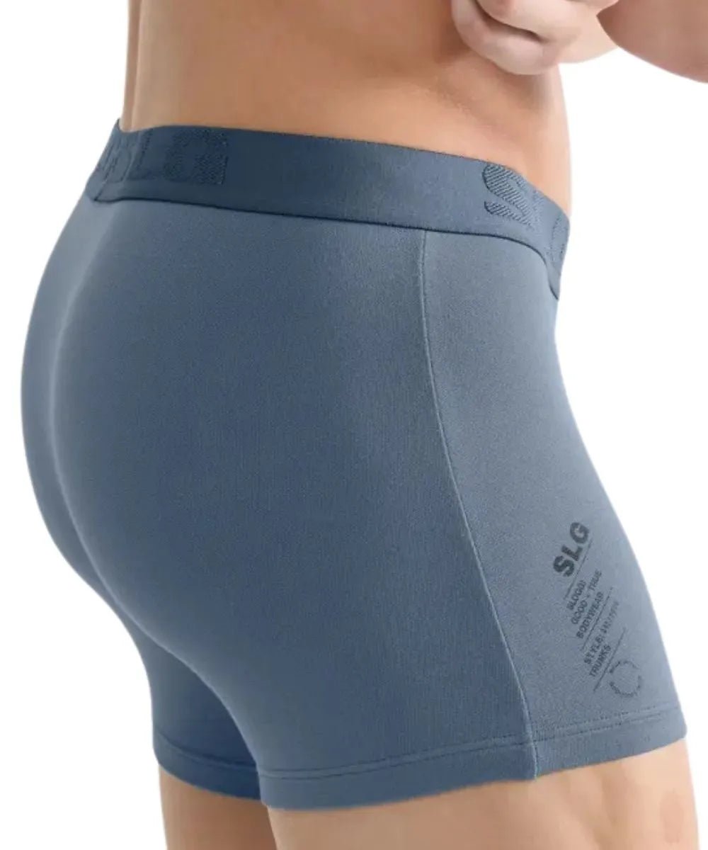 SloggiTrunks 2 - pack2 - Pack SLG Base Modal Soft Boxer Trunks, Blue CombinationBoxers & Briefs