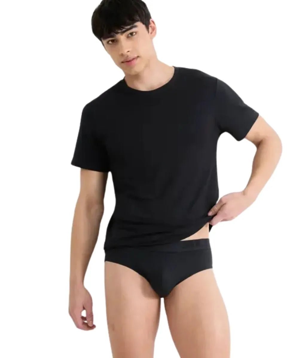 SloggiBriefs 2 - pack2 - Pack SLG Base Modal Soft Briefs, BlackBoxers & Briefs